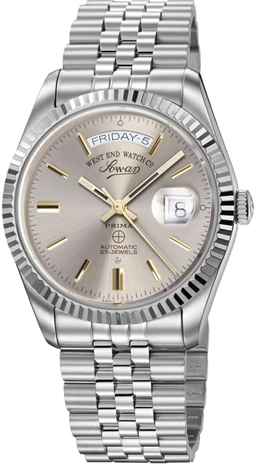 West End Watch Co Automatic Analog Men's Luxury Stainless Steel Wrist Watch Classic and Swiss Made (