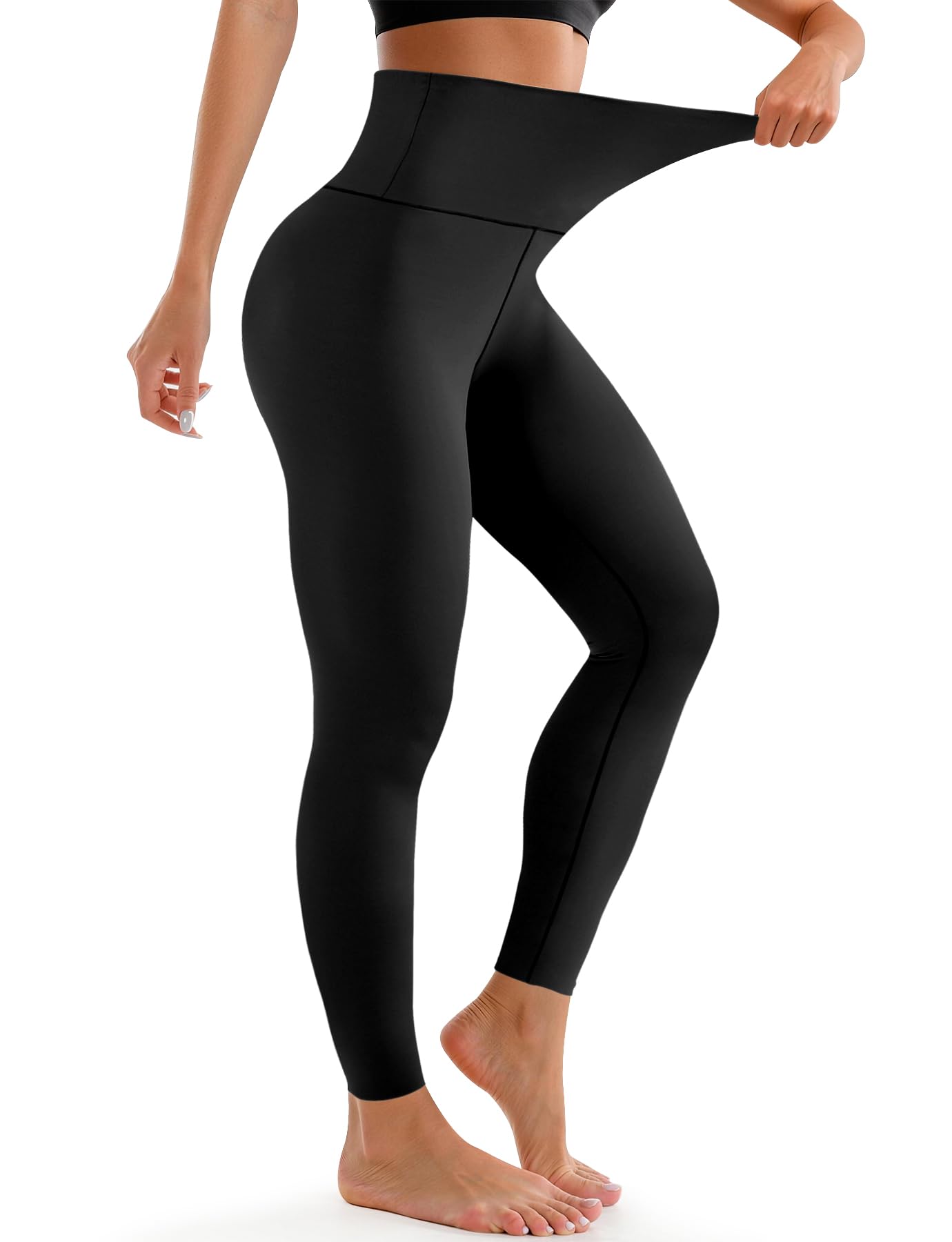 Amazon.com: Laite Hebe Leggings for Women - High Waisted Full Length Buttery Soft Yoga Pants for Wor