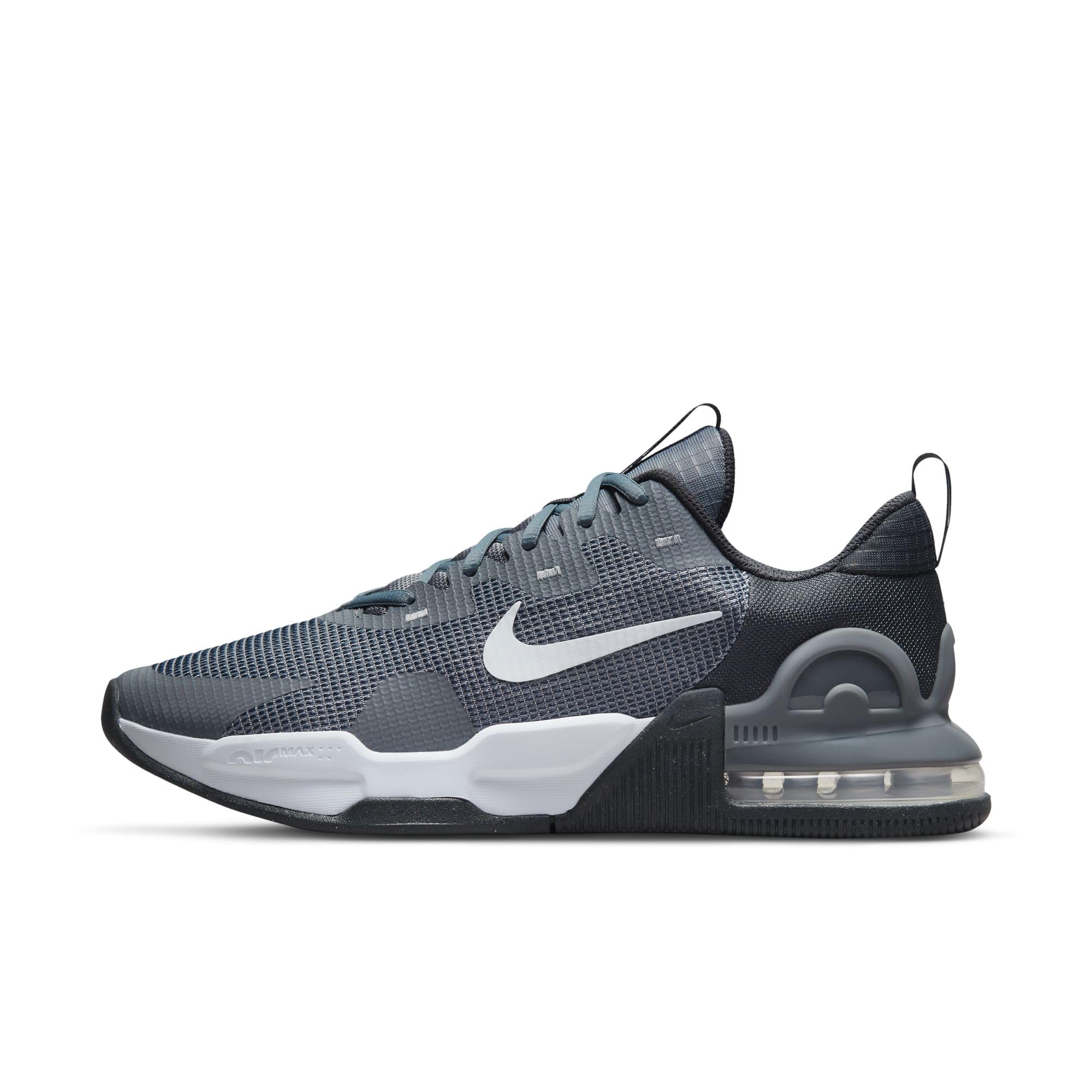 Amazon.com | Nike Men's Air Max Alpha Trainer 5 Workout Shoes, Smoke Grey/White-Dark Smoke Grey-Dark