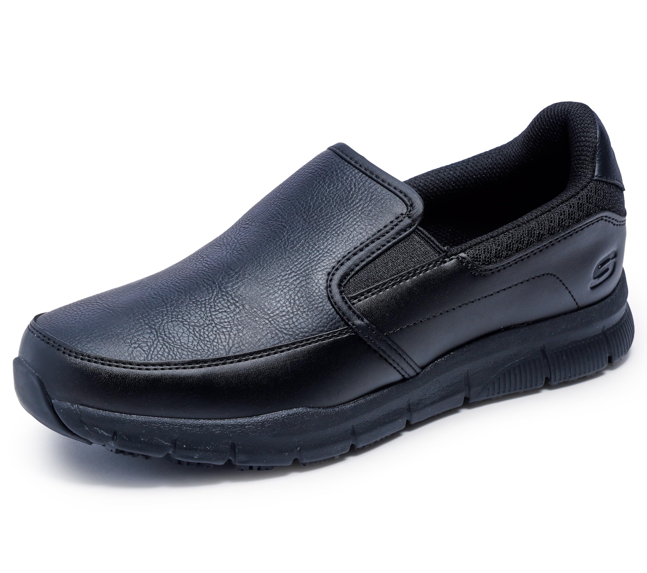 Amazon.com: Skechers Men's Work Nampa-Groton Shoes, Black, 10.5W : Clothing, Shoes & Jewelry