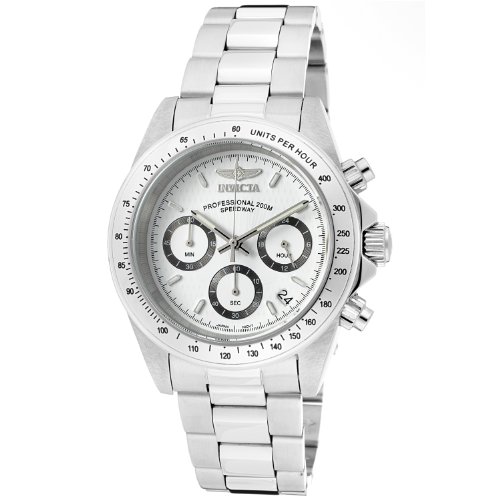 Invicta Mens Quartz Watch, Analog Display And Stainless Steel Strap 9211: Buy Online at Best Price i