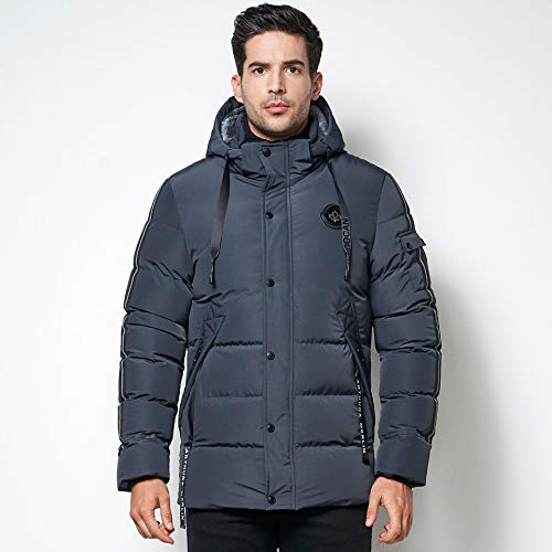 GYXYYF High Quality Designer Men's Winter Warm Jacket Parka Coat Men Wind Jacket Casual Strong Therm